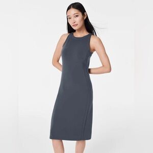 SPANX Black Sleeveless Mini Dress Scuba dress